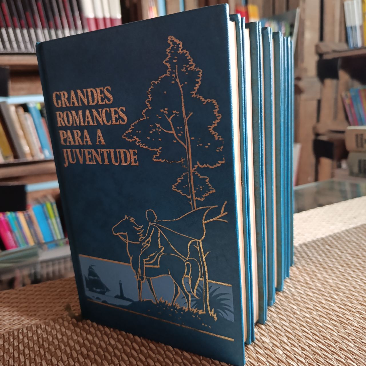 Coleção Grandes Romances para a Juventude (Lote de 6 Volumes)Vários (Charles Dickens, Alexandre Dumas, Daniel Defoe, R. L. Stevenson, Erckmann-Chatrian) (2/4)