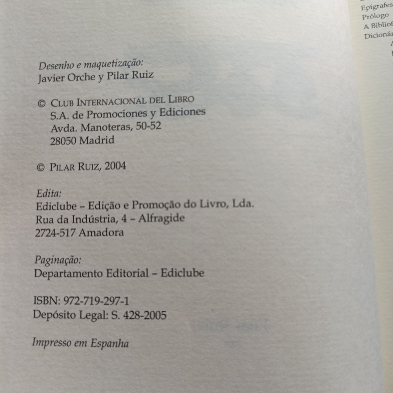 A Bibliofilia, Uma Paixão pilar Ruiz (3/4)