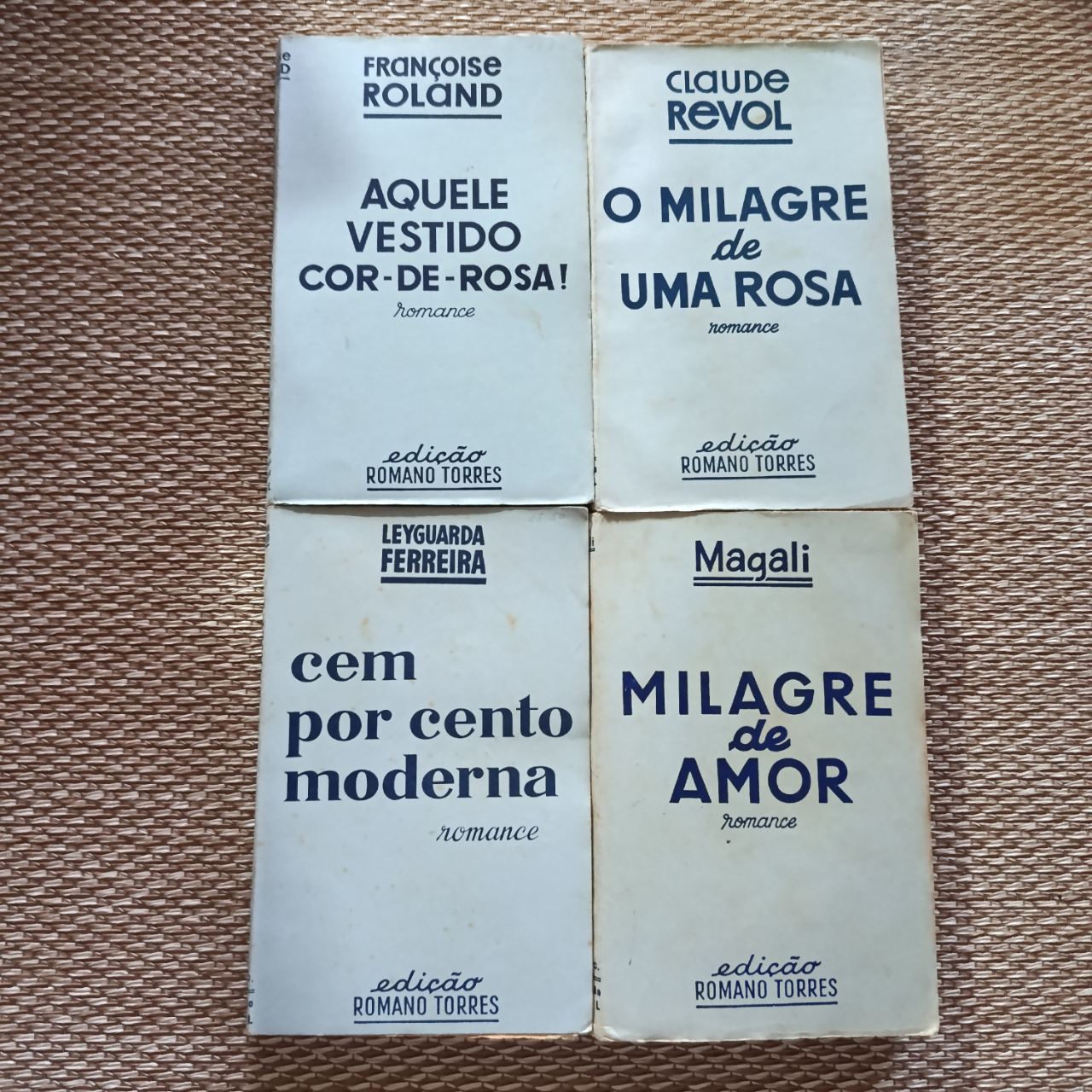 Coleção Azul — Edição Romano Torres (Lote de 6 Volumes) (4/4)