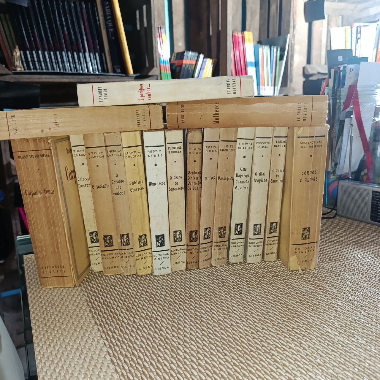 Lote de Romances da Editorial Minerva (17 Volumes)