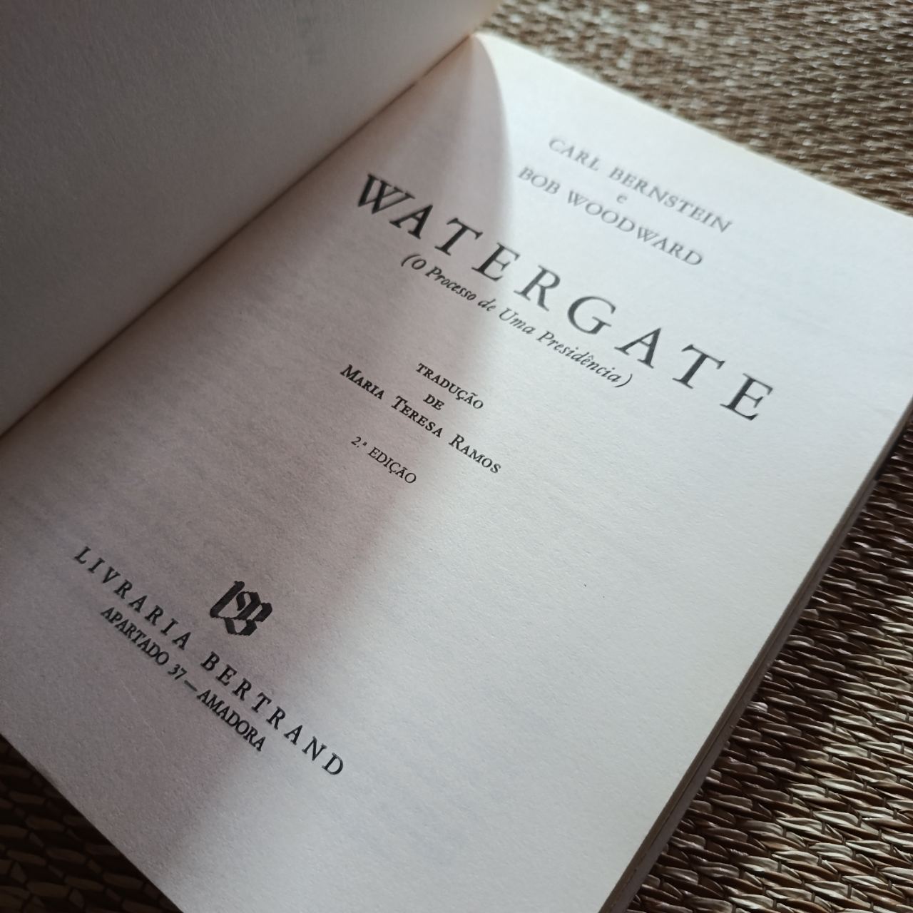 Watergate — O processo de uma presidência Bob Woodward e Carl Bernstein (Washington Post) (2/4)